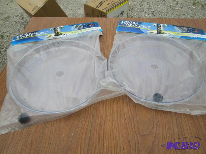 lot 168 image: Droll Yankees omni seed tray, lot of 2, large...