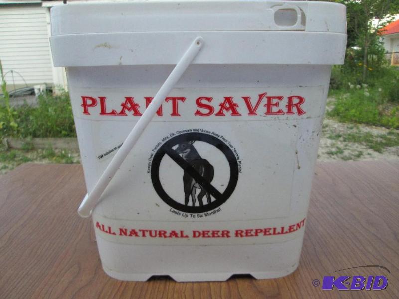 lot 216 image: Plant saver all natural deer repellant, lasts...
