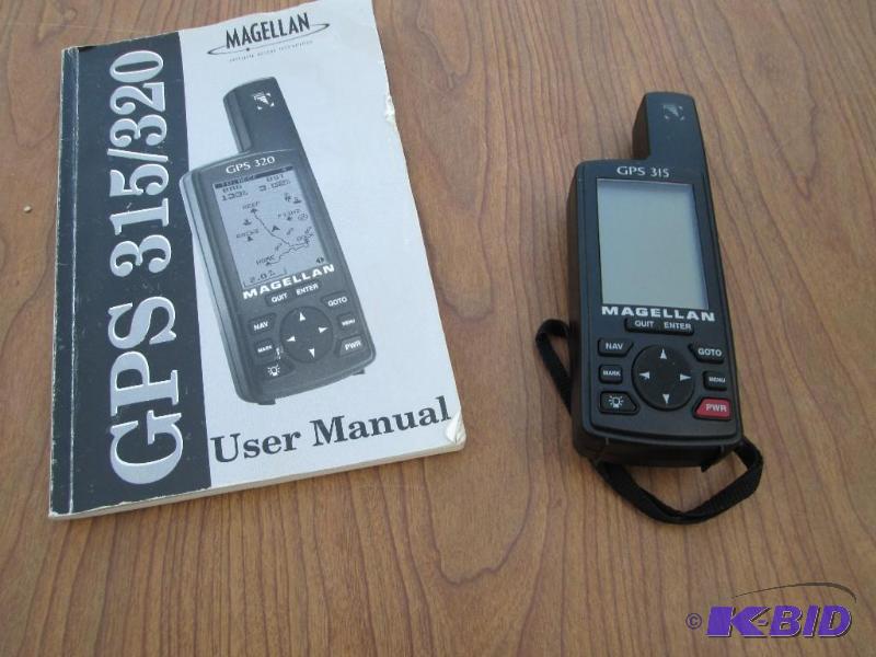 lot 220 image: Magellan GPS 315 with user manual...