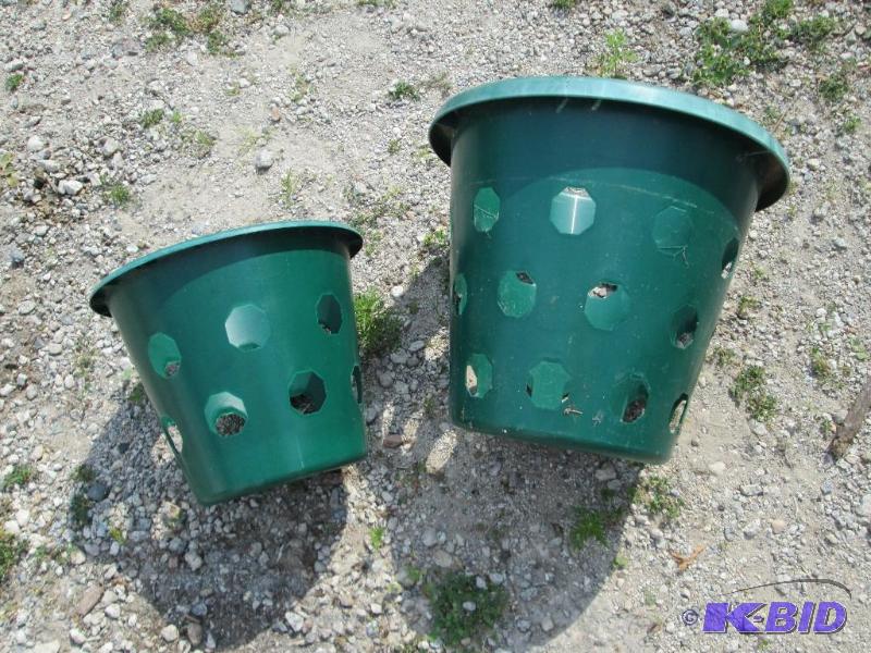 lot 249 image: Bloom Master planter lot, side holes, 1. 15 x...