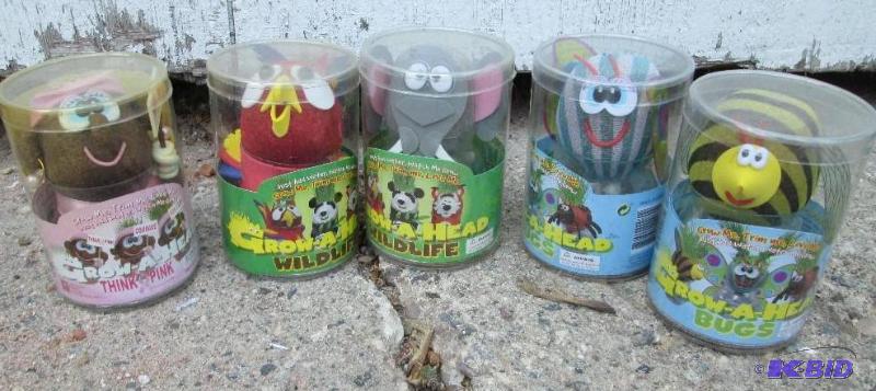 lot 287 image: Lot of 5 grow a pet figures, add water and wa...