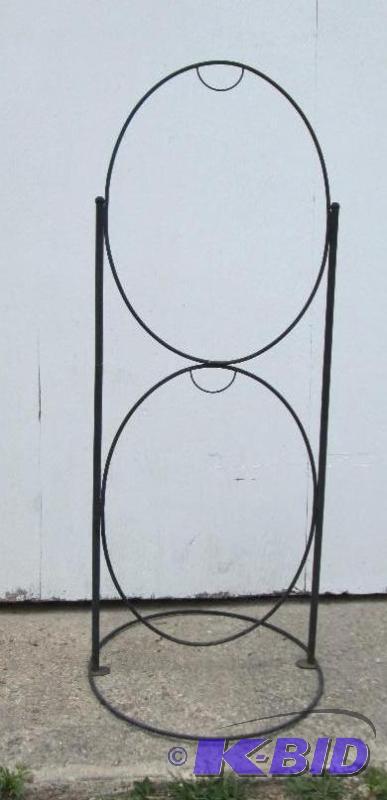 lot 80 image: Large hanging basket support, 30 inches wide,...