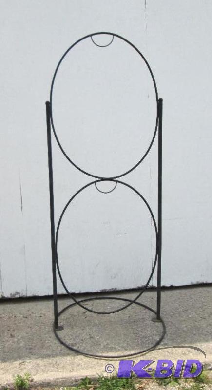 lot 81 image: Large hanging basket support, 30 inches wide,...