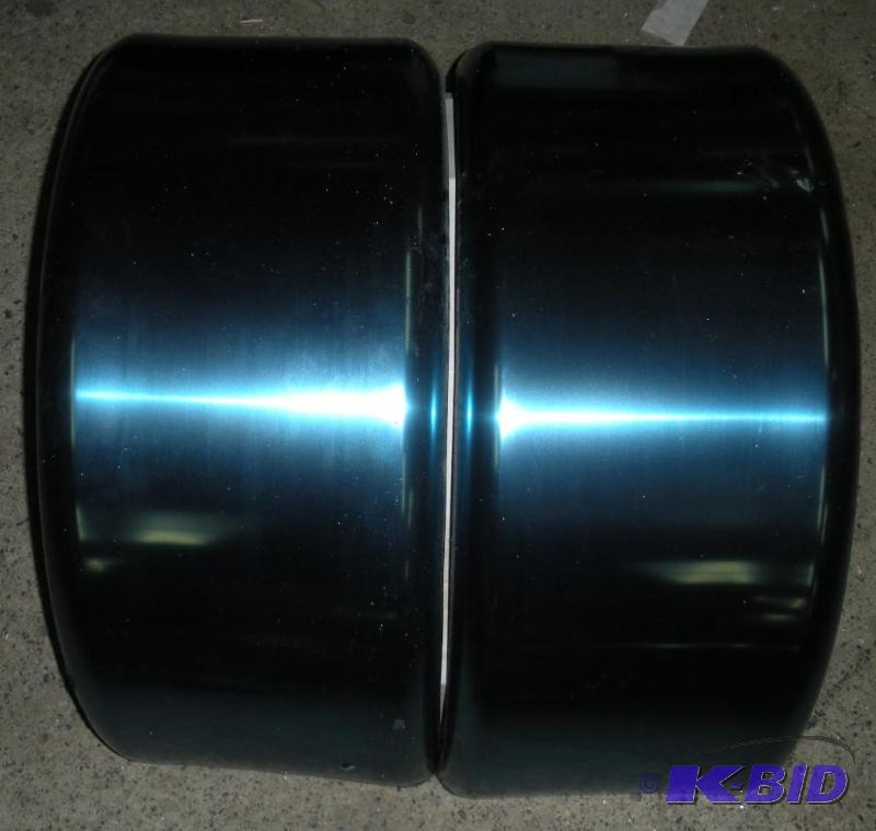 Blue Motorcycle or Pull Along Trailer Fender