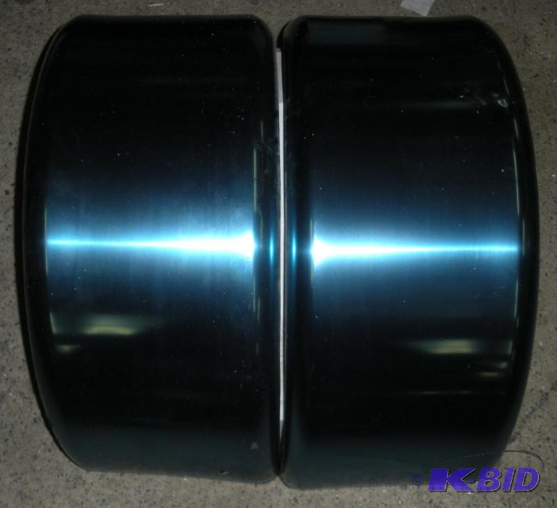 Blue Motorcycle or Pull Along Trailer Fender