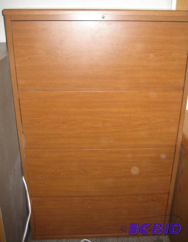 Wood Filing Cabinet