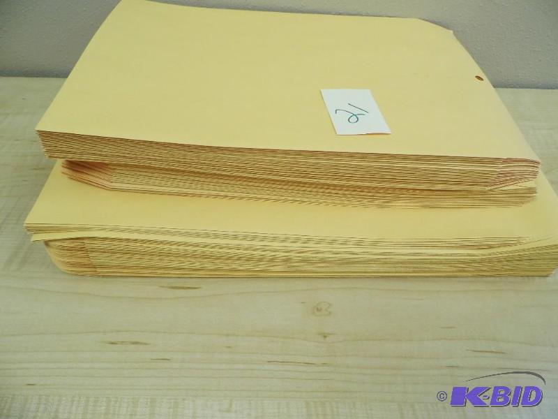 Assorted Manilla Envelopes
