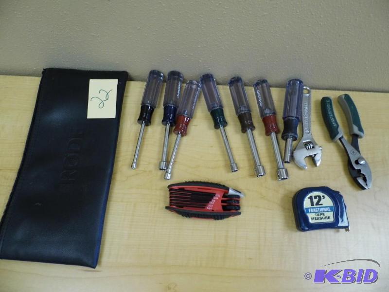 Assorted Tools with Case