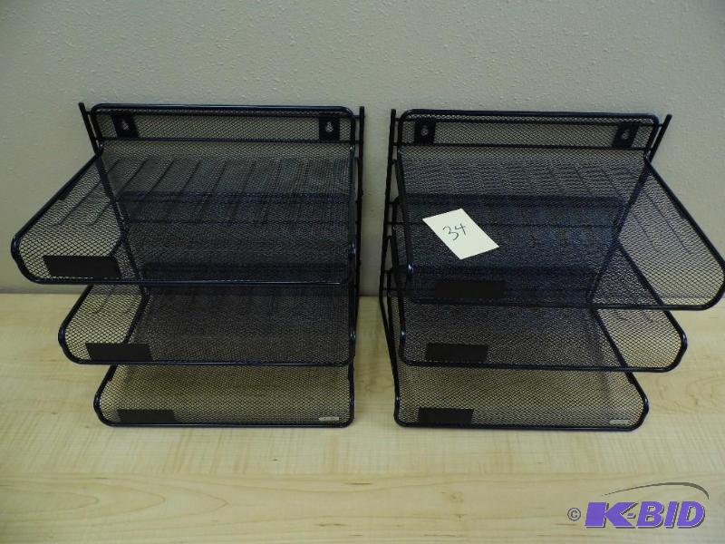 2 Sets In and Out Trays