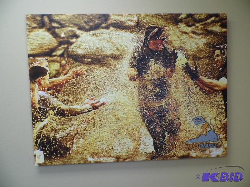 Hard Charge Canvas Photo