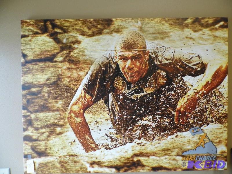 Hard Charge Canvas Photo