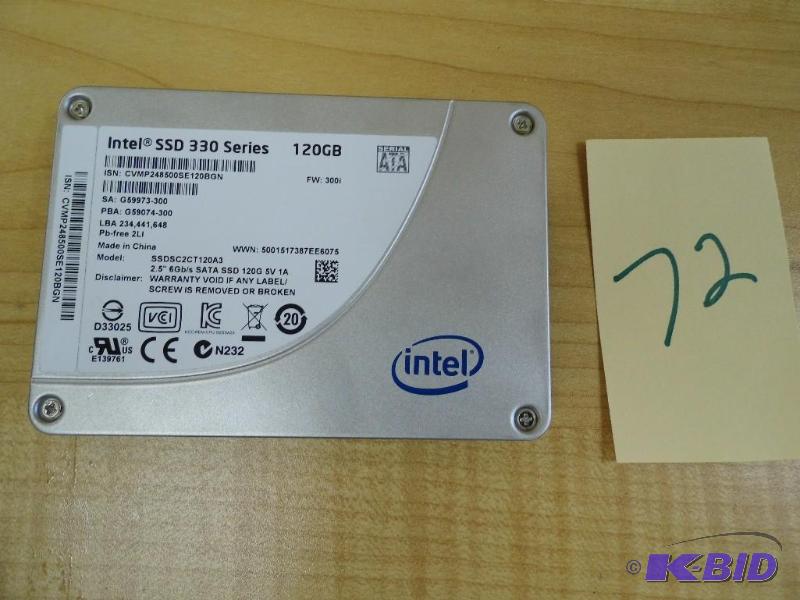 Intell SSD Hard Drive
