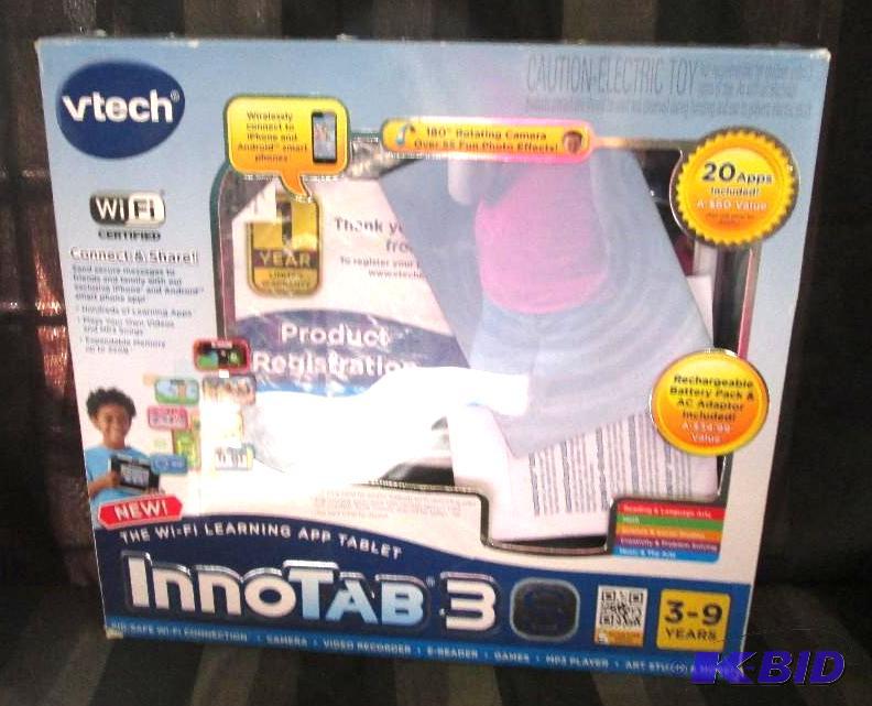 vtech innotab 3S white and blue...