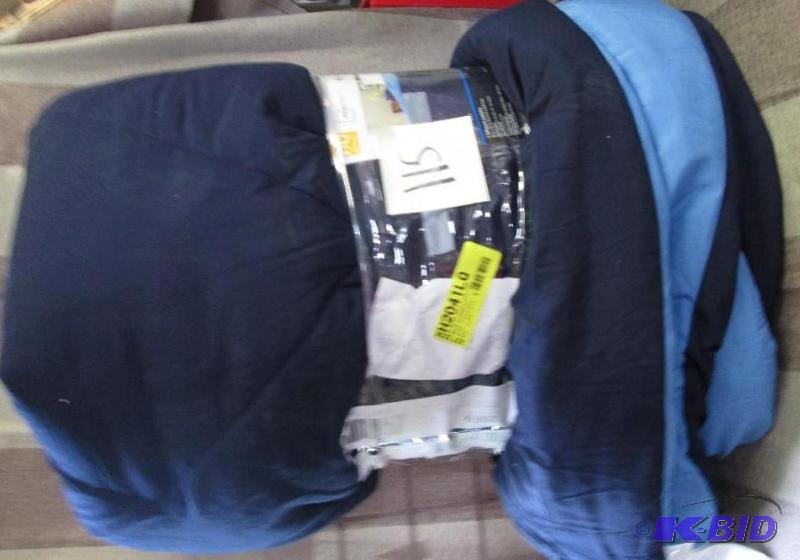 reversible two tone blue fullqueen size comf...