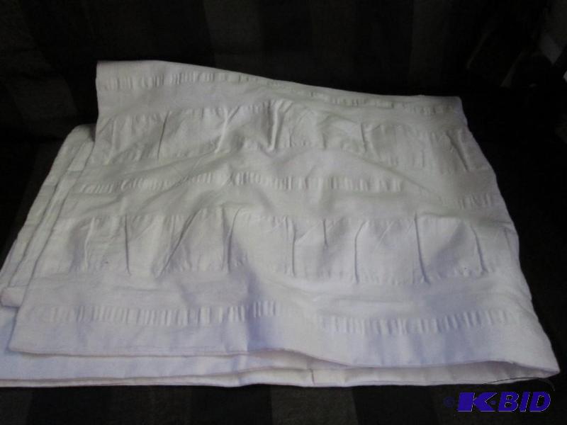 white full sized pillow cover...
