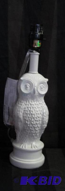 white owl lamp...