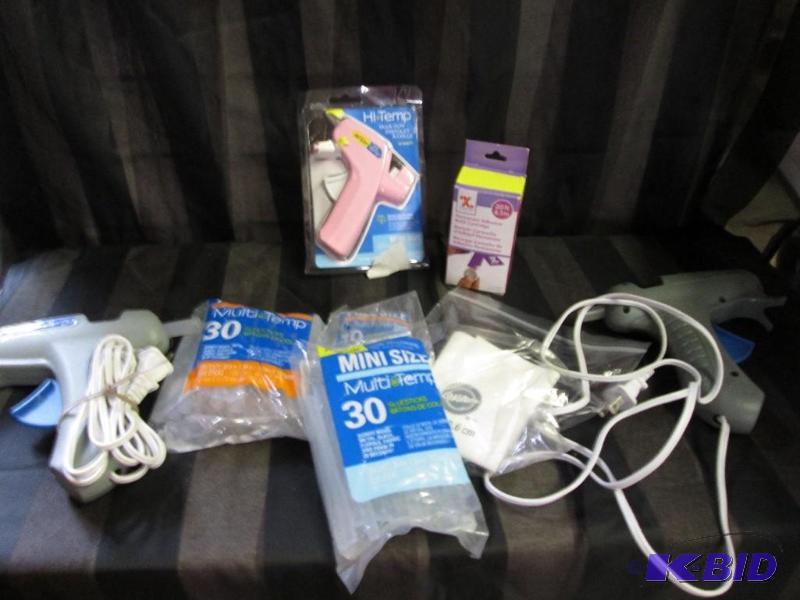 hot glue guns (not tested) clear glue sticks ...