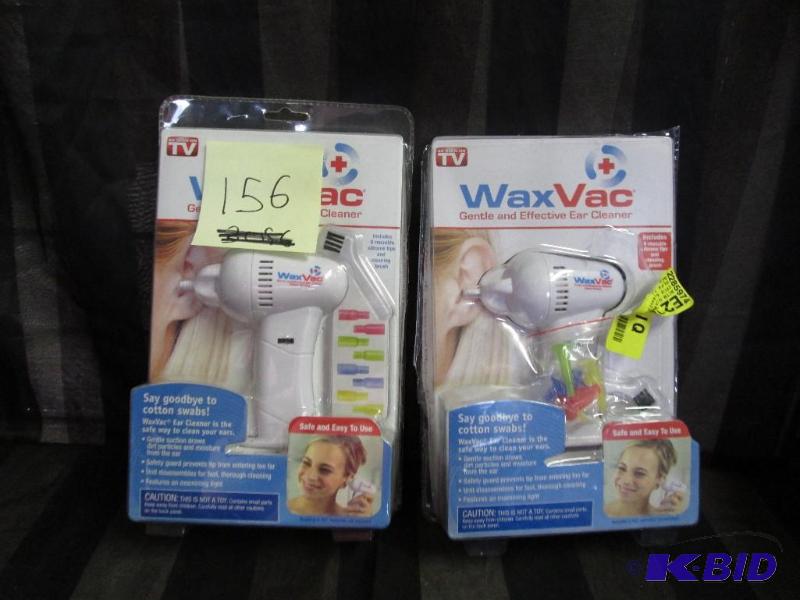 2 Wax vacs- not tested...