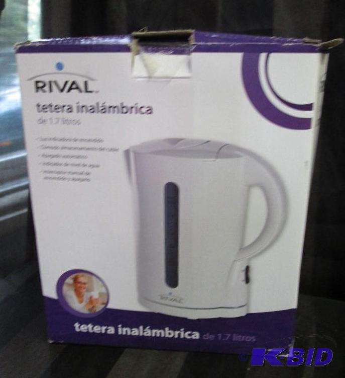 rival 1.7 liter cordless kettle...