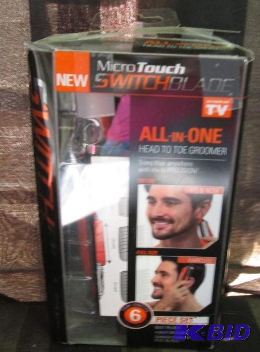 Micro touch switchblade head to toe shaver...