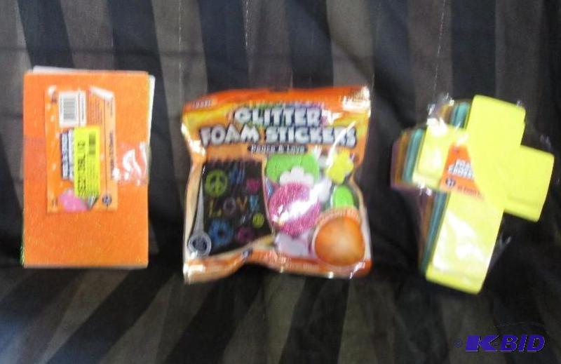 Mixed lot of foam stickers, foam sheets and f...