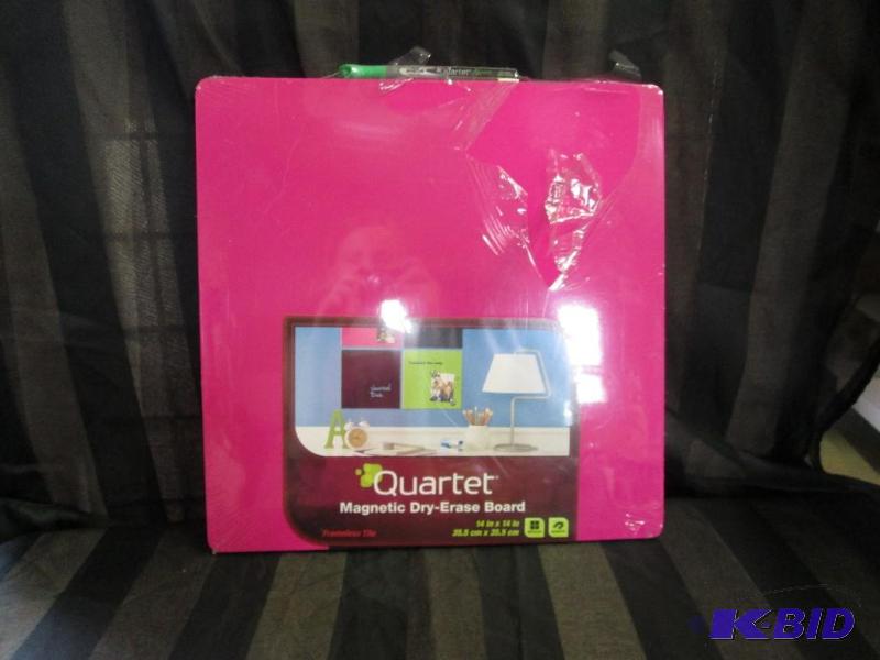 pink dry erase board...