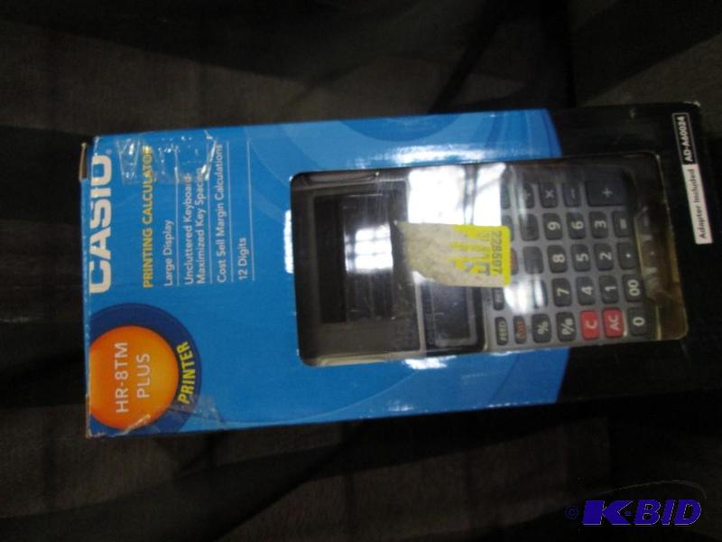 Casio Printing Calculator...