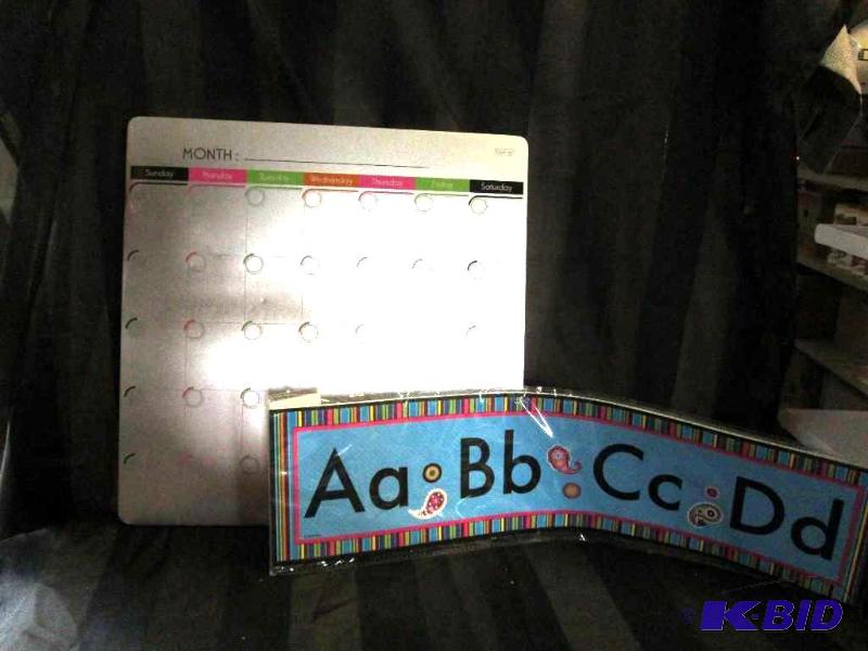 Dry erase calendar for teachers a-z letter st...