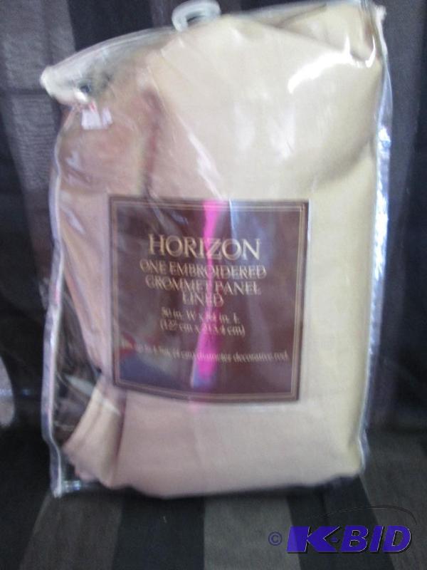 horizon one embroidered grommet panel lined 5...