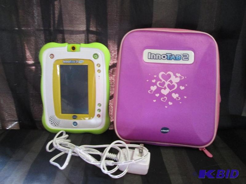 innotab 2 pink carry case green game unit...