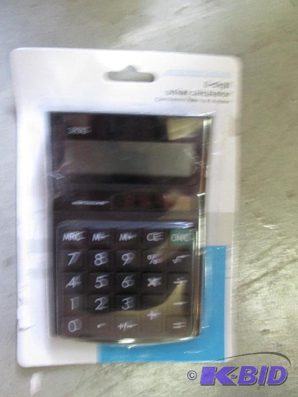 8 digit solar calculator...
