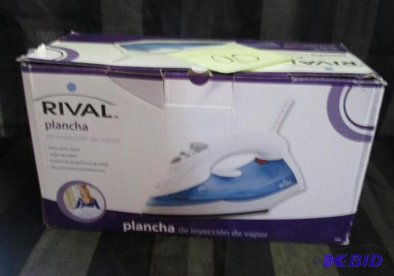 rival shot of steam iron...