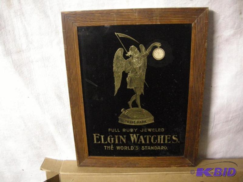 lot 20 image: Elgin watches Sign