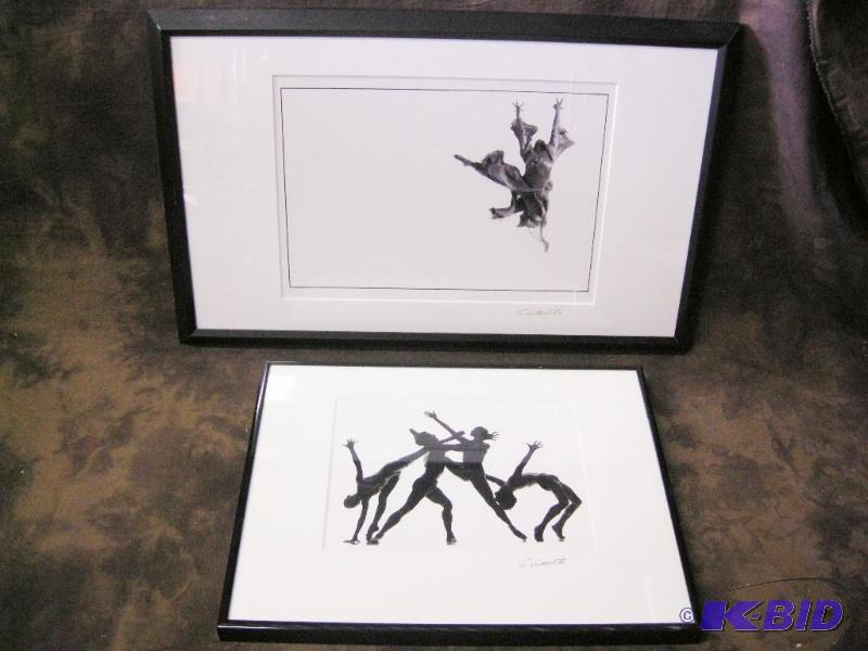 lot 238 image: 2 Contemporary Dance signed prints