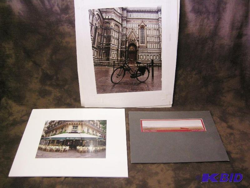 lot 241 image: 3 contemporary artistic photos of France