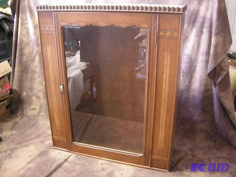 lot 247 image: Antique wood cabinet top