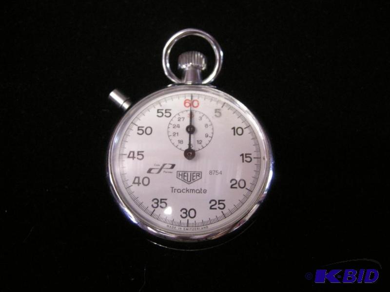 lot 332 image: Heuer Trackmate analog stopwatch