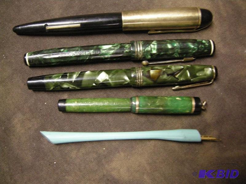 lot 348 image: Vintage ink pens