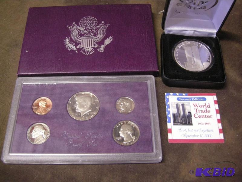 lot 357 image: 1986 United States proof set and more
