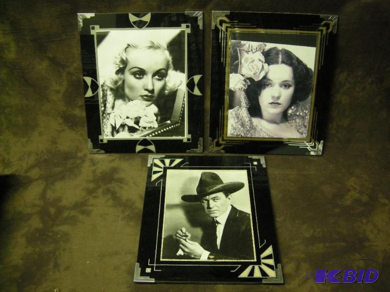 lot 411 image: 3 Art Deco picture frames , 1920s - 1930s