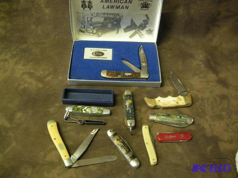 lot 428 image: Group pocket knives