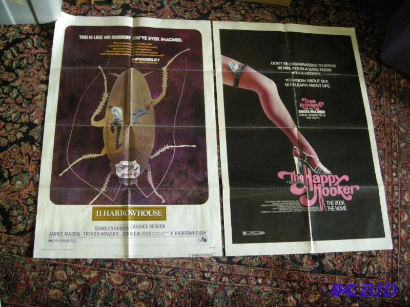 lot 431 image: 2 vintage movie theater posters