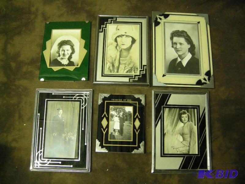 lot 446 image: 6 smaller Art Deco 1930s pictures frames