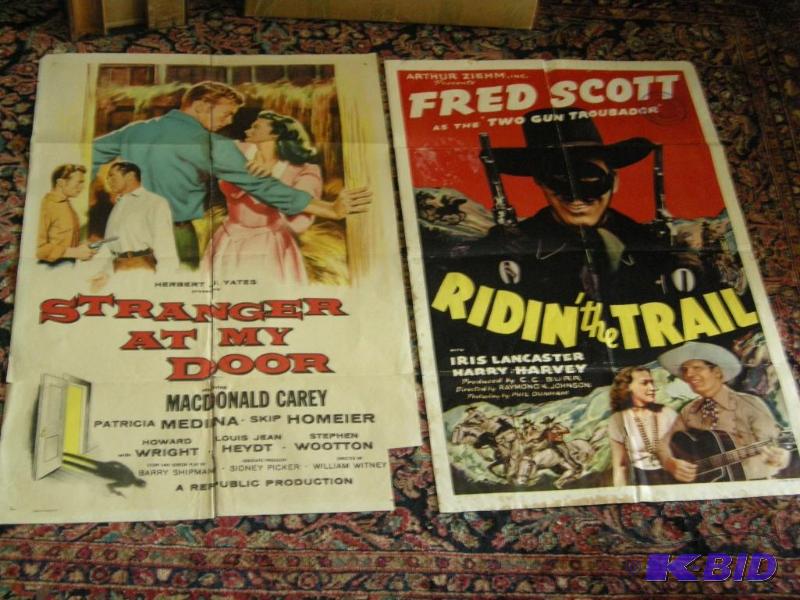 lot 475 image: 2 classic movie posters