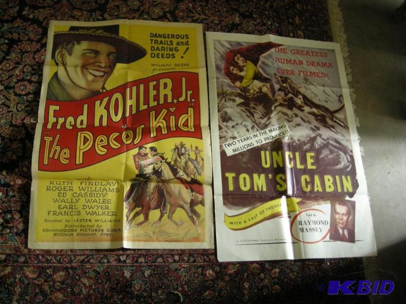 lot 478 image: 2 classic movie posters