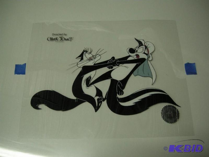 lot 481 image: Cartoon Cel Serigraphed Cel art original