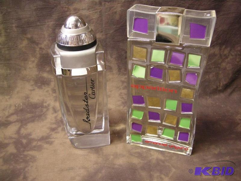 lot 492 image: Perfume bottle store displays