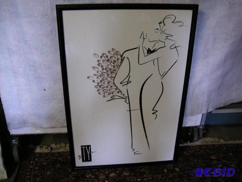 lot 534 image: Ty Wilson framed print, The Date