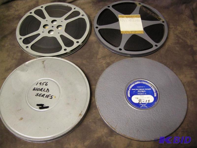 lot 584 image: Vintage American and National Leagues world series film reels