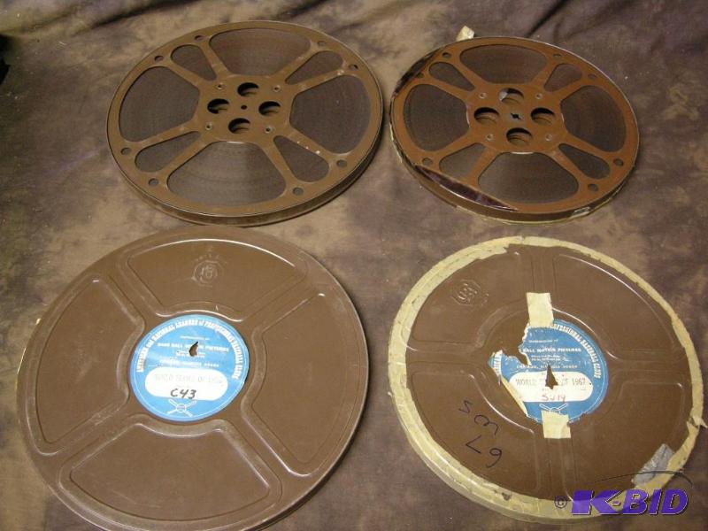 lot 586 image: Vintage American and National Leagues world series film reels